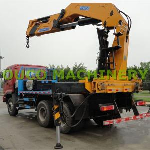 China 30t Knuckle And Telescopic Boom Lorry Mounted Crane on sale