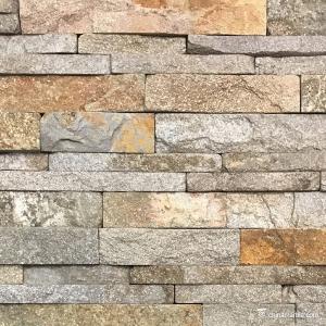 China Natural stone Cheap China Red Granite Ledge Stone, Stacked Wall Cladding DE-34 on sale