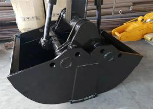 China Strong Hydraulic Clamshell Bucket For Excavator , Wheel Excavator Backhoe Clam Bucket on sale