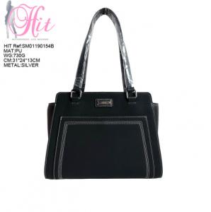 China Hot Sell Women Handbag Ladies Tote PU Leather Hand Bag on sale