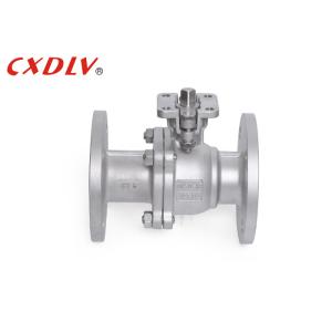 Buy cheap PN16 High Mounting Pad 2PC Full Port Ball Valve DN50 CF8 Floating Valve from wholesalers