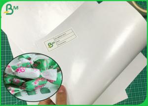 Quality 50G Paper Craft + 15G PE Coated FDA Sugar Packaging Paper With Stick Resistant for sale