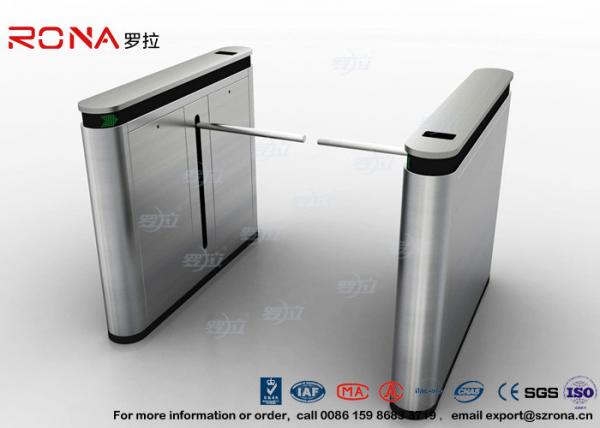Buy Fingerprint Drop Arm Turnstile Road Access Control Electronic Barrier Gates With CE approved at wholesale prices