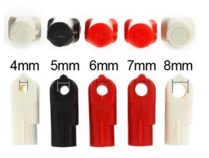 Quality Anti theft lock security Competitive price Colorful ABS security stop lock hook lock for mobile phone store for sale