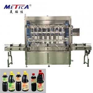 Quality PLC Automatic Hot Sauce Bottling Filling Machine 2000bph for sale