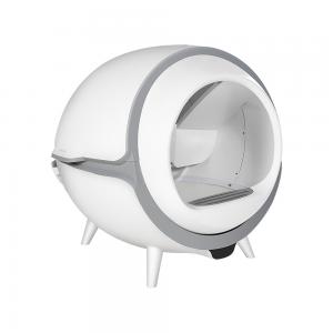 China Automatic Self Cleaning Cat Toilet Fully Enclosed Indoor 6W 11.5Kg on sale