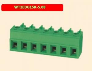 China Server Station Pcb Mount Screw Terminal 5.08mm Pitch Electrical Terminal Block on sale