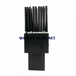 Quality Handheld 22 Antennas Mobile Phone Signal Jammer GSM CDMA 3G 4G 5G 315 / 433MHz for sale