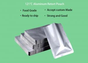 China customized food grade High temperature resist 121℃ aluminum foil retort pouch on sale