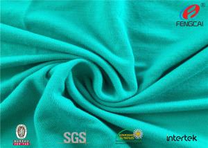 Quality 100D+30DSP Polyester Silk Fabric , Clothing Microfiber Silk Fabric Low SHRINKAGE for sale