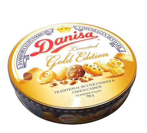 ODM Food Grade Metal Tin Box Cookie Biscuit Tin Container