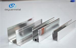 Quality Dip Anodizing 5u Extruded Aluminum Profiles For Curtain Wall for sale