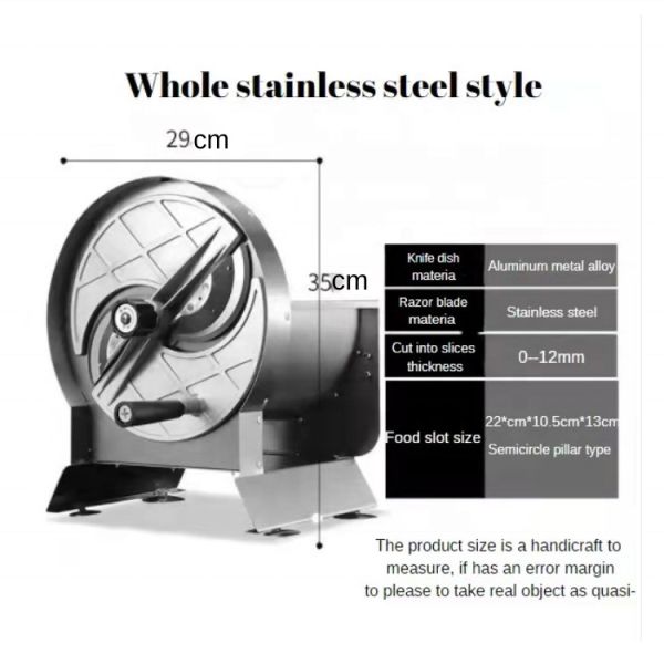 New Fruit Vegetable Chopper Slicer Cutter Lemon And Potato Cutting Machine