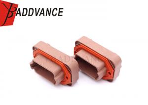 China Original Deutsch DT15 Series 12 Pin Straight Molded Auto Power Connector DT15-12PD on sale