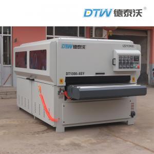 China DTWMAC Wood Surface Finishing Machine DT1300-6SY Primer Carving Brush Sander Brush Sanding Machine Manufacturer on sale