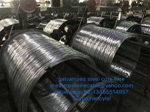 China High Carbon Wire Rod Galvanized Steel Core Wire For Turkey To Penguin on sale