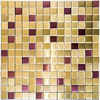 Quality Decorative Mosaic Stainless Steel Glossy Color Strip Glass Backsplash Mosaic for sale