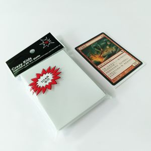 Buy cheap PP White Color Card Sleeves 66X91mm Polypropylene For MTG Games from wholesalers