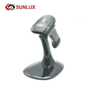 Buy cheap Black Adjustable Stand Hand Free supermarket barcode scanner 2 Years Warranty from wholesalers