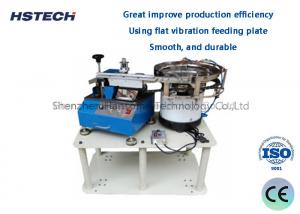 Quality Great Improve Production Efficiency Flat Vibration Feeding Plate Auto Loose Capacitor Lead Forming Machine for sale