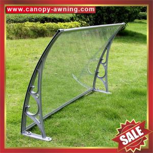 China excellent house diy door window porch pc polycarbonate aluminum aluminium canopy awning shelter canopies cover kits on sale