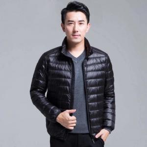 Quality Blank Hooded Warm Down Jacket Casual Lightweight Winter Men Jackets for sale