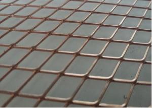 Quality 1.8mm Dia  ISO 9001 Expanded Metal Wire Mesh EMI Shielding Copper Mesh Sheet for sale
