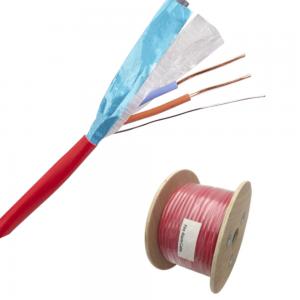 Quality 2 X 1.5mm2 Fpl Fplr Fire Retardant Control Wire Shielded Fire Alarm Cable 4c 2c 6c 8c for sale