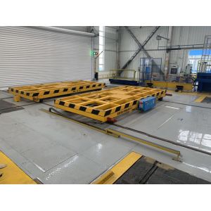 Buy cheap 100-1000kg Load Capacity AGV Transfer Cart Laser Navigation Style from wholesalers