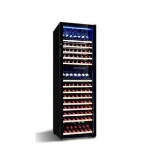 Quality 170 Bottles 450L 140w Commercial Wine Display Cooler for sale