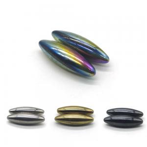 China 60 x 17mm Oval Shape Bullet Shape Ferrite Magnet Toy Suitable for Various Applications on sale