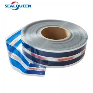 Quality Level 4 Hot Melt Seal Tape Void Tamper Evident Security Tape For Courier Bag for sale