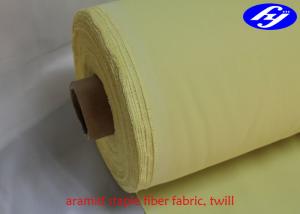 Quality 210gsm Aramid Fiber Fabric Spun Staple Fiber Twill Woven Fabric for sale