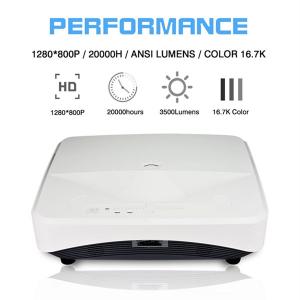 Quality 1080p 4k Home UST Full Hd Portable Projector 12000:1 Home Theater for sale
