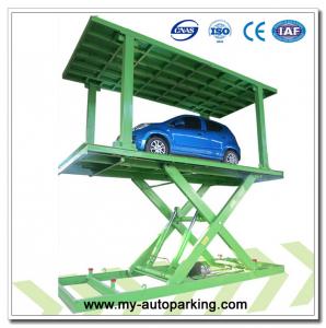 China Car Parking System Price/ Four Post Car Lift/Car Lift for Basement/Underground Car Lift Price/Underground Car Garage on sale