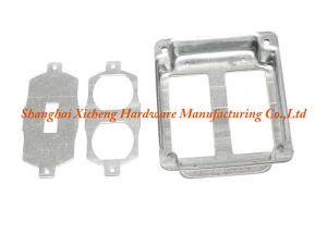 Quality Galvanic Corrosion Prevention Metal Stamping Parts Steel Material Pallet Package for sale