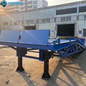 HAOXIANG Brand 10ton 22000 Lbs Loading Container Ramp Forklift Ramp Mobile Dock Ramp Yard Ramp