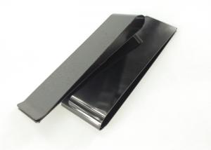 Quality Custom Metal Stamping Parts Black Polished U Stainless Steel Belt Clip for sale
