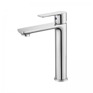 Quality Extended Brass Basin Mixer Faucet Bathroom Wash Basin Faucets Chrome for sale