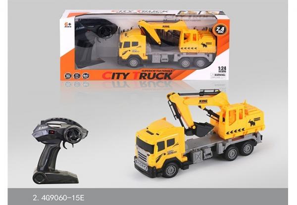 Buy 27 MHz Frequency Mini RC Remote Control Excavator Toy For Kids Role Play at wholesale prices