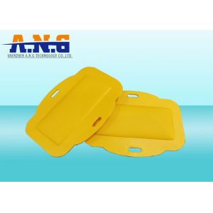 Buy cheap IP68 Waterproof Outdoor Working Aviation Leather RFID UHF Tag Cambered Surface from wholesalers