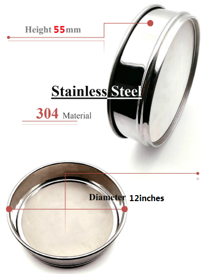 6mesh square hole type Garden Soil sieve SS Wire Mesh Screen