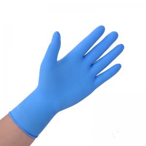 Quality Non Toxic Powder Free Nitrile Disposable Gloves Box Of 100 for sale