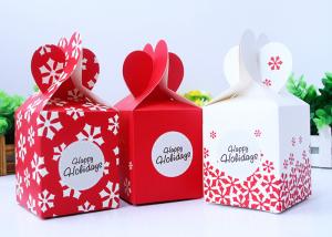Quality Especial Shape Printed Presentation Boxes , Apple Gift Box For Christmas Eve for sale
