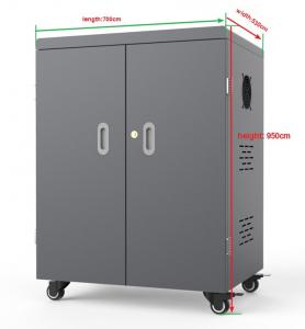 Quality USB Type RoHS 54 Units Tablet Charging Cabinet For Ipads for sale