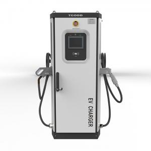 Quality 60 KW DC EV Fast Charger With Two CCS Plugs , DC Electric Car Charging Stations for sale