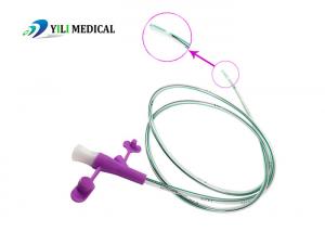 Quality Nasogastric Enteral Feeding Tube Polyurethane TPU With Stylet Open Round Tip for sale