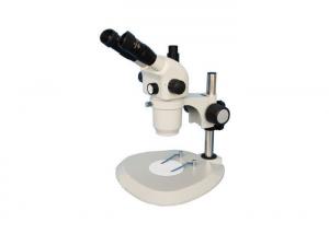 Quality Long Distance Trinocular Stereo Microscope , 0.6X-5.5X Zoom  Microscope for sale