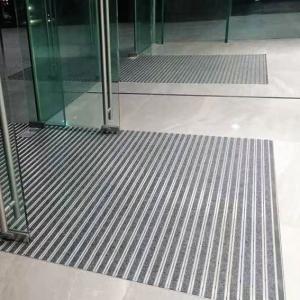 Quality Aluminum Extrusion Outdoor Entrance Mats 11MM Depth Carpet Insert for sale