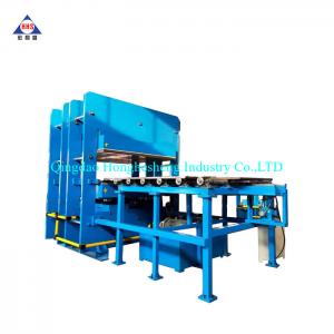 Quality 160 Ton 800x800mm Tyre Pressure Plate Vulcanizing Press Tile Moulding Machine for sale